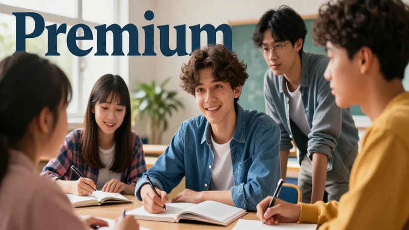 Estudiantes jóvenes en ambiente educativo moderno