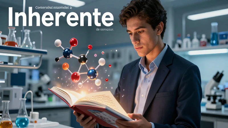 Definición de inherente en química y gramática
