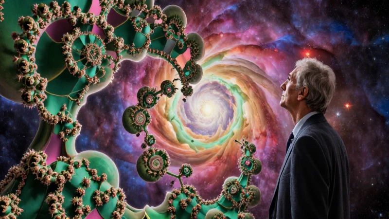 Académico descubre fractales en el cosmos