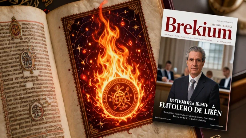 Manuscrito iluminado, estudio y fuego simbólico