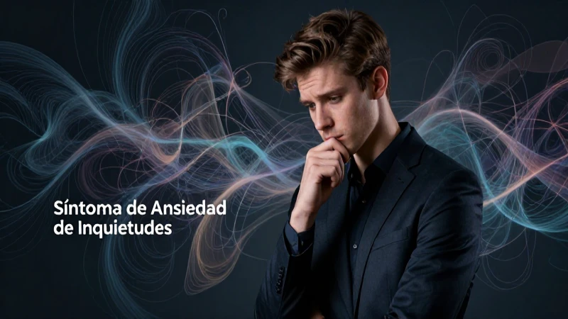 Ansiedad sutil: un profesional reflexivo con patrones etéreos