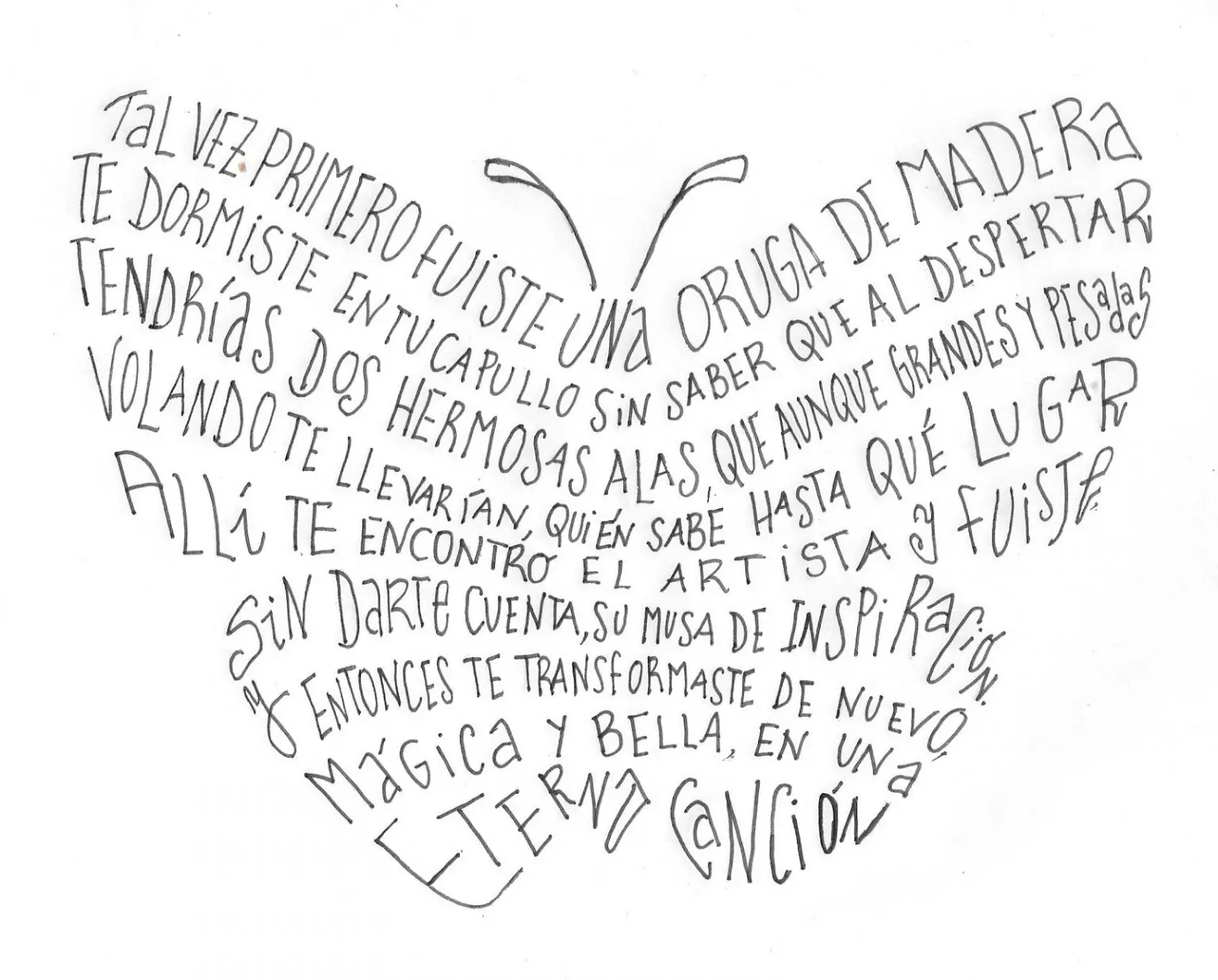 inspirate con caligramas creativos y despierta tu imaginacion