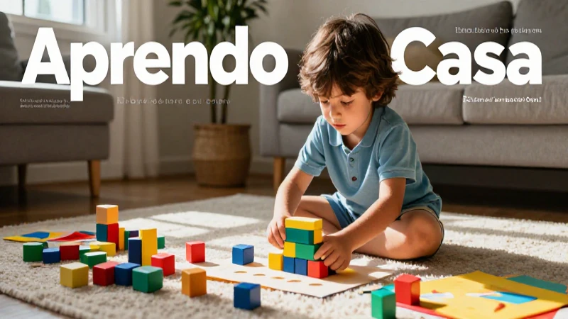 Educación en casa creativa para niños mexicanos