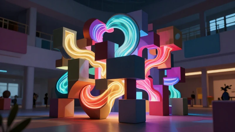 Geometría dinámica y luz vibrante en México