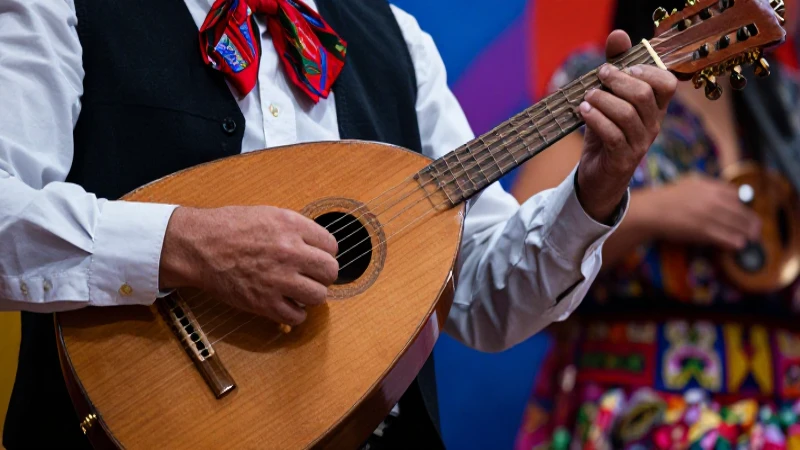 La bandurria es un instrumento folclórico mexicano