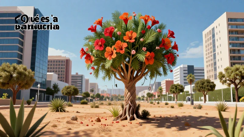 Plantas de desierto y arquitectura se unen