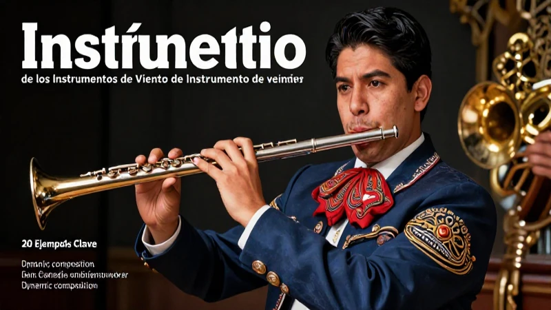 Características de 20 instrumentos de viento