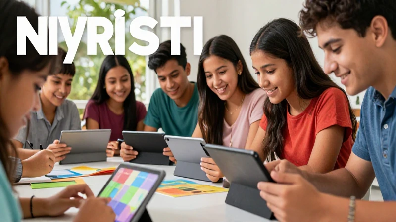 Optimiza la educación con los mejores insumos para la nueva escuela mexicana 3 Estudiantes mexicanos felices aprenden con tecnología moderna