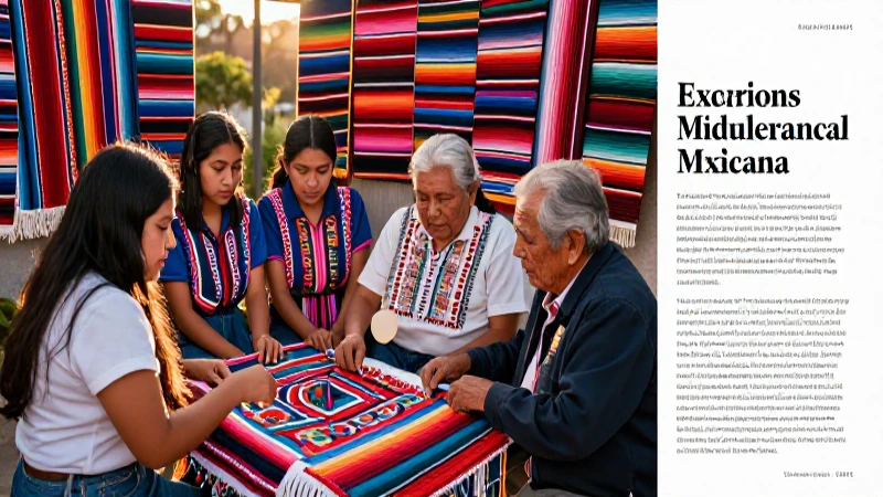 Cultura indígena y educación mexicana vibrante