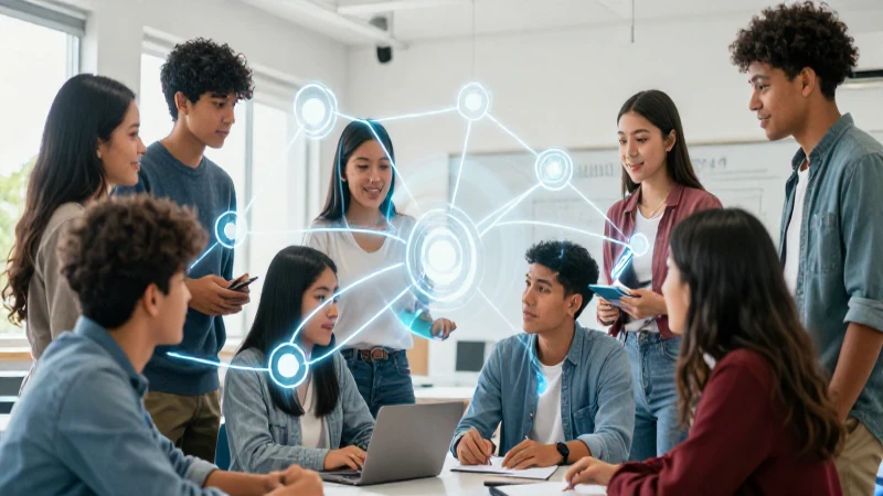 Integración: definición, concepto y su importancia clave 5 Estudiantes mexicanos colaborando en un aula moderna