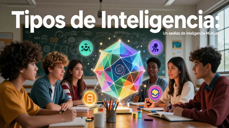Múltiples inteligencias en portada educativa
