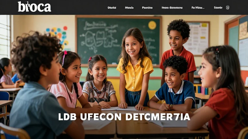 Niños alegres en aula mexicana moderna