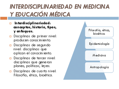 interdisciplinariedad definicion ejemplos y concepto clave
