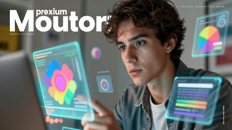 Profesional creativo con diseño educativo moderno