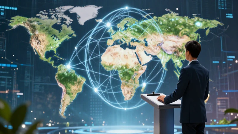 Educador presenta visión global avanzada y futurista