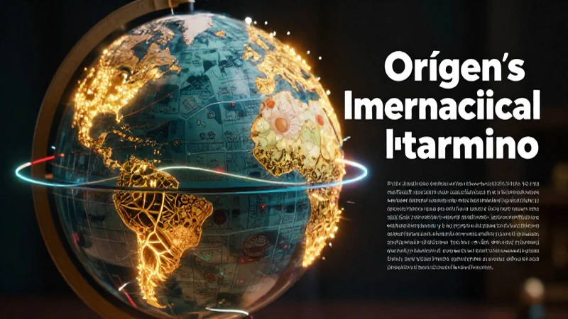 Origen y concepto de la internacionalidad global