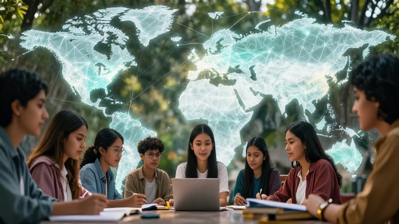Alumnos mexicanos colaboran en red global