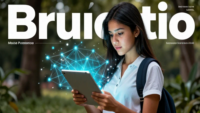Joven mexicano estudia tecnología digital avanzada
