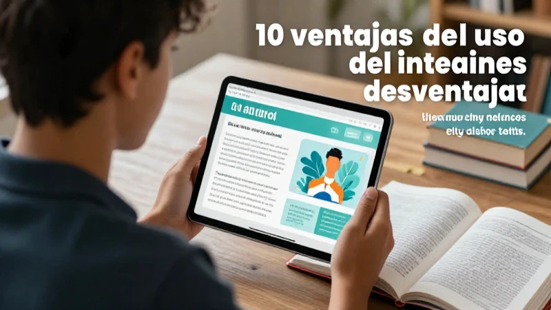 Contraste visual: internet y aprendizaje tradicional