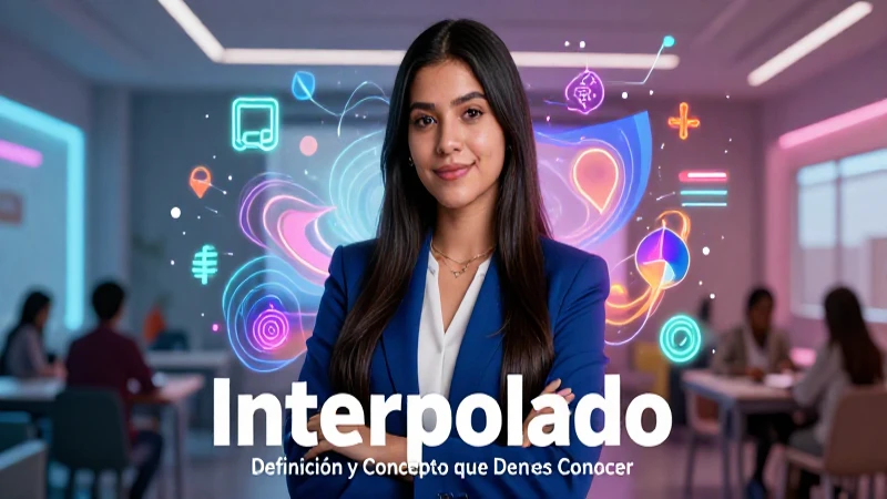 Interpelado: Definición y Concepto que Debes Conocer 5 Educadora profesional enseñando términos de Interpelado
