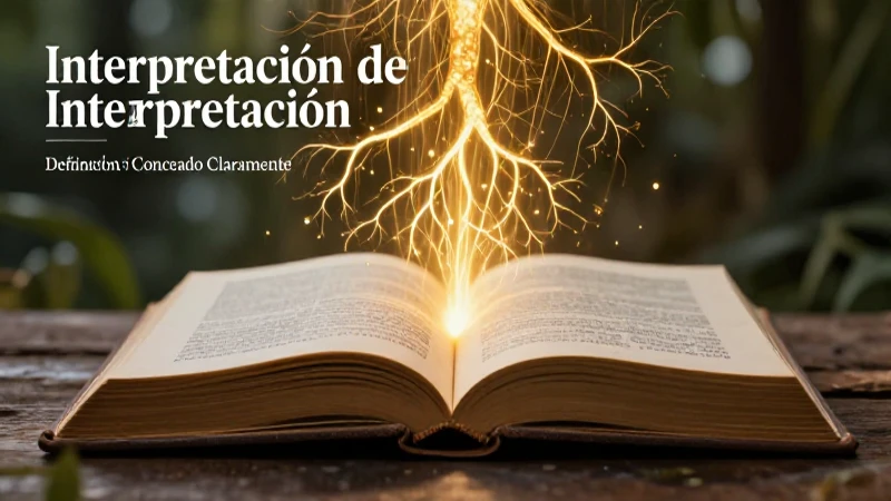Interpretación: Definición y Concepto Explicado Claramente 3 Definición y origen etimológico de interpretación