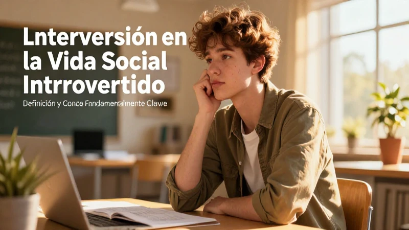 Introvertido: Definición y Conceptos Fundamentalmente Clave 6 La introversión en la vida social
