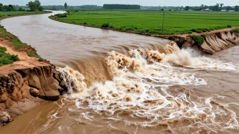 Inundaciones: causas, características y su impacto ambiental 4 Ilustración detallada de diferentes tipos de inundaciones