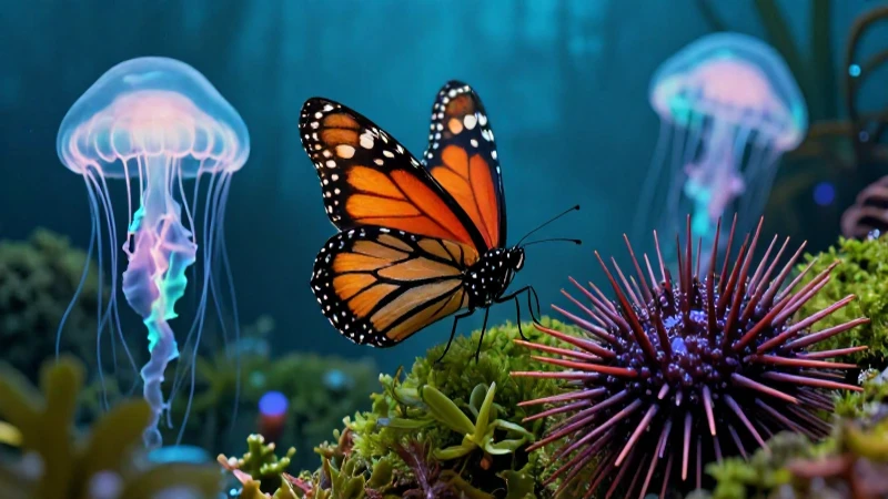 Naturaleza macro, vibrante y ultra realista
