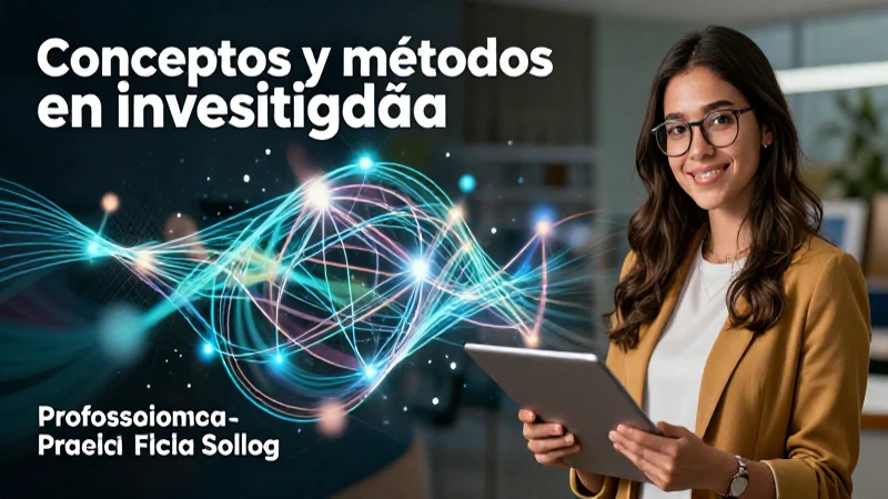 Visualización de conceptos clave de investigación académica