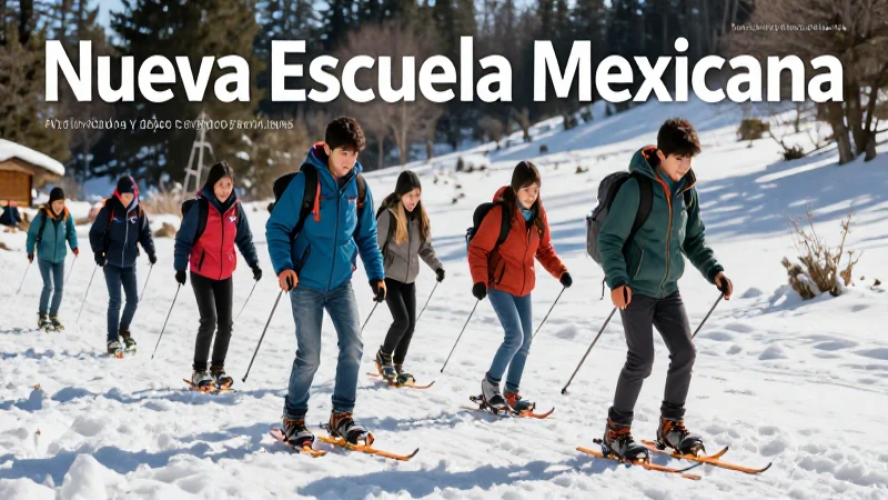 Invierno: Concepto, características, importancia y más 7 Estudiantes mexicanos disfrutan de raquetas en invierno