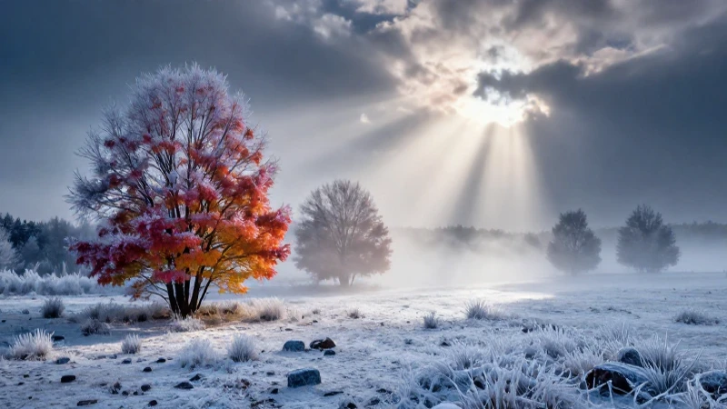 Invierno: Concepto, características, importancia y más 4 Paisaje invernal dramático y realista para revista