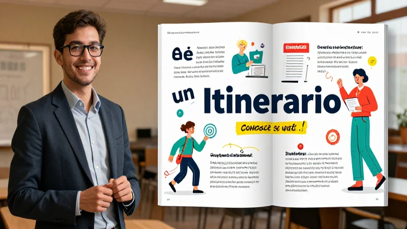 Itinerario: ruta educativa moderna y vibrante