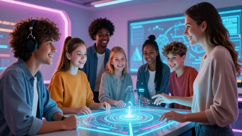 Aprendizaje avanzado en aulas futuristas