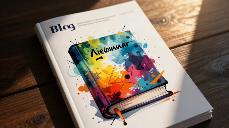 Estilo profesional de blog sobre gramática