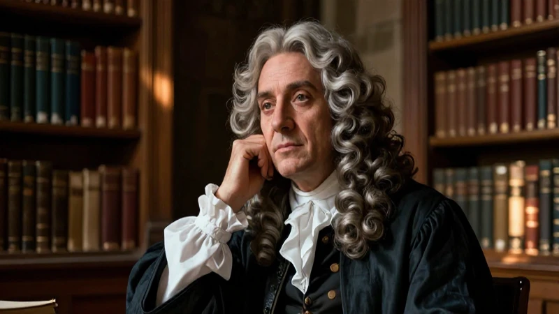 Retrato hiperrealista de John Locke, filósofo clave