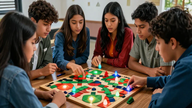 Juego Didáctico: 20 Ejemplos de Juegos Didácticos Divertidos 7 Jóvenes mexicanos colaboran en juego de estrategia