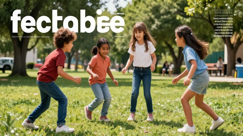 Juego Didáctico: 20 Ejemplos de Juegos Didácticos Divertidos 6 Niños felices jugando en un parque vibrante