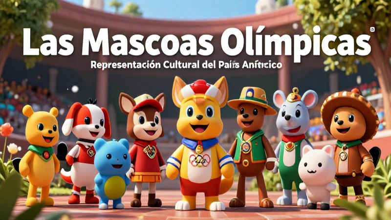 Juego Olímpico: Historia, Disciplinas y Sus Características 6 Mascotas olímpicas reflejan la identidad cultural del país