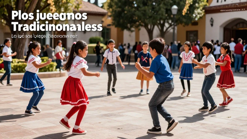 Los juegos tradicionales fortalecen la infancia con cultura y alegría