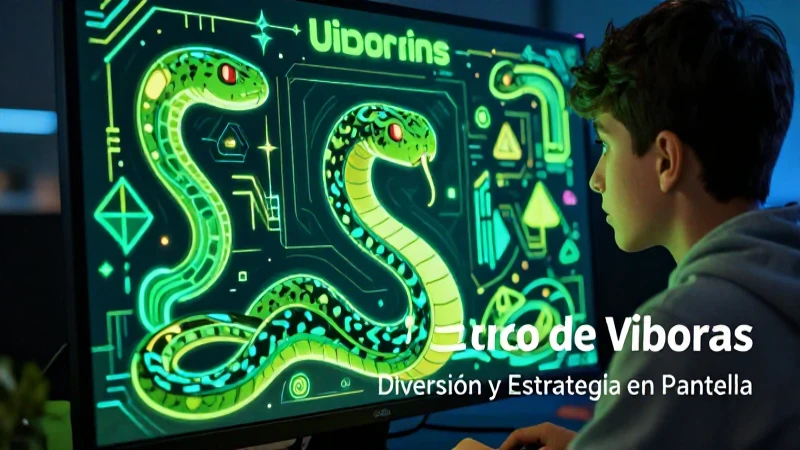 Estrategia y diversión en el juego de serpientes
