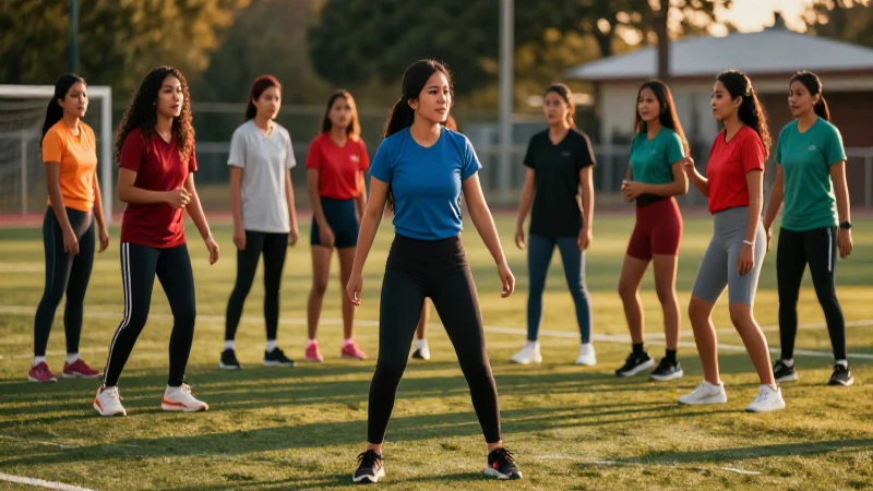 Estudiantes mexicanos promueven salud y deporte