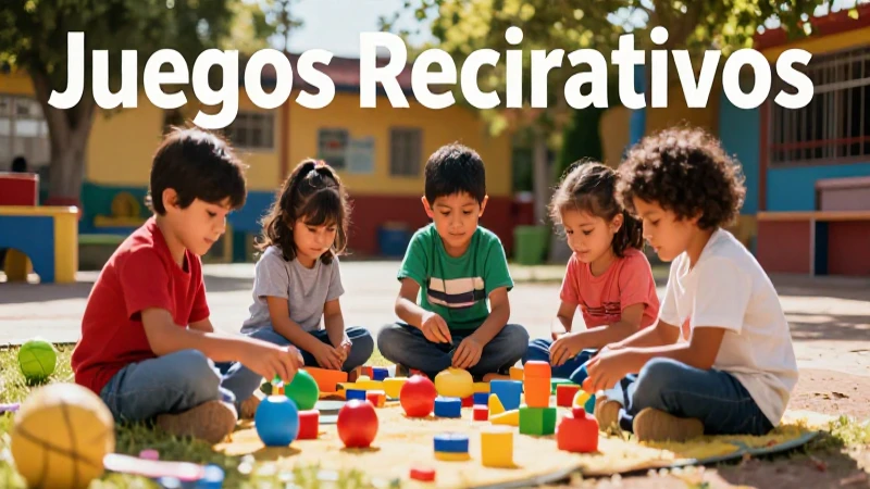 Juegos recreativos atractivos para niños mexicanos