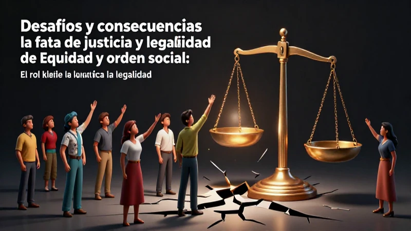 Justicia: el pilar esencial del orden social
