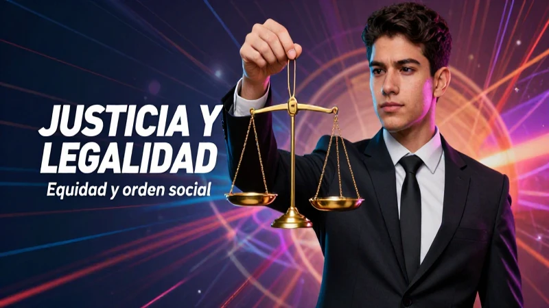 Promover justicia, legalidad y orden social