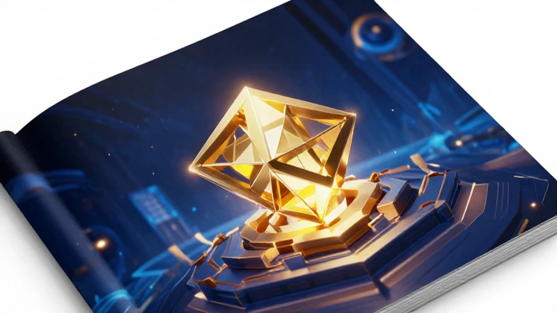 Geometría dorada sobre conocimiento estilizado
