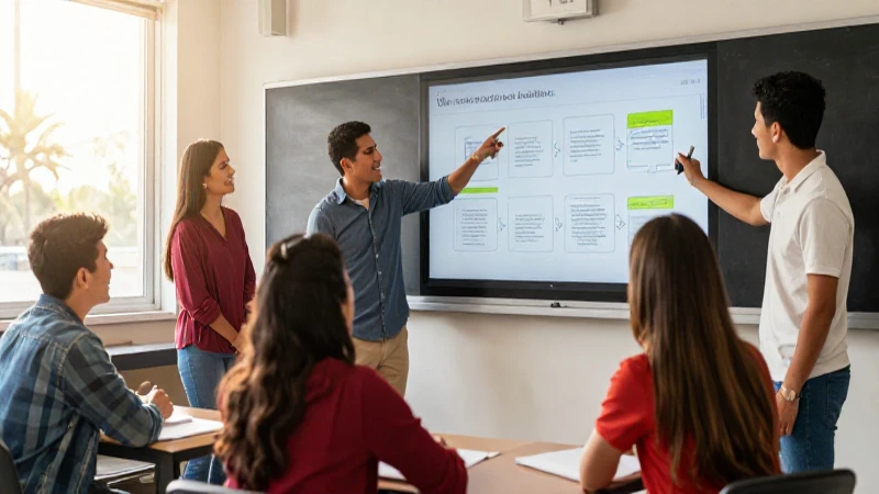 Kahoot: Transformando la educación en la nueva escuela mexicana 4 Estudiantes mexicanos entusiastas en clase vibrante