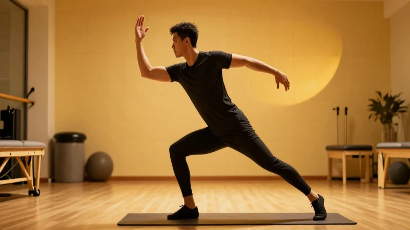 Qué es la kinesiología y cuáles son sus beneficios 8 Atleta profesional en movimiento dinámico y vibrante