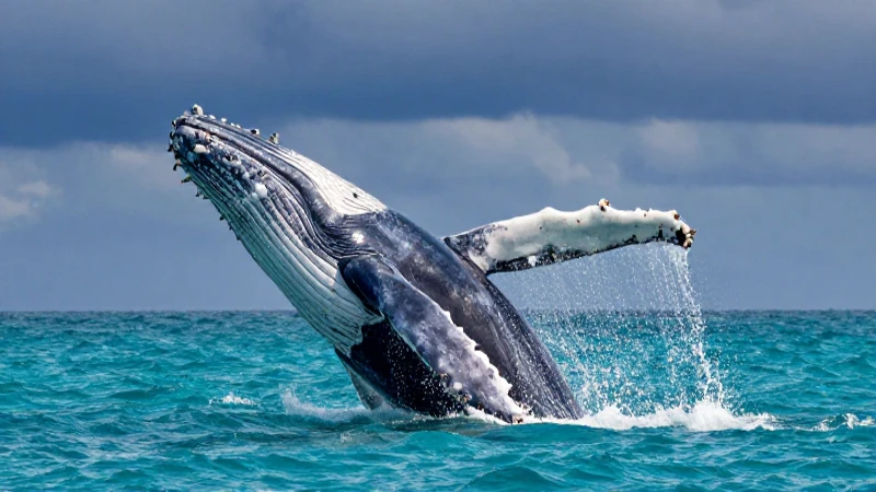 Ballena majestuosa: ciencia y naturaleza