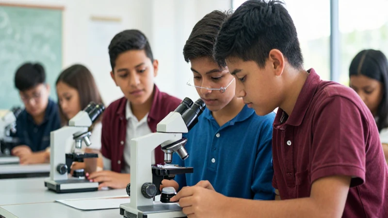 Quinto grado estudia ciencia en México