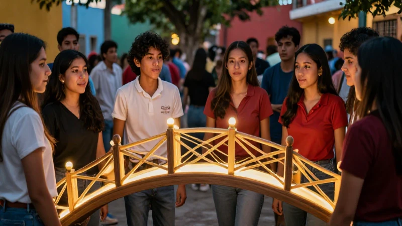 La Combi Salesiana: Un Viaje de Fe y Comunidad Juvenil 4 Conexión juvenil mexicana vibrante y moderna